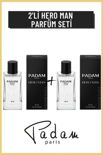 Padam Paris Hero İkili Erkek Parfüm Seti EDP