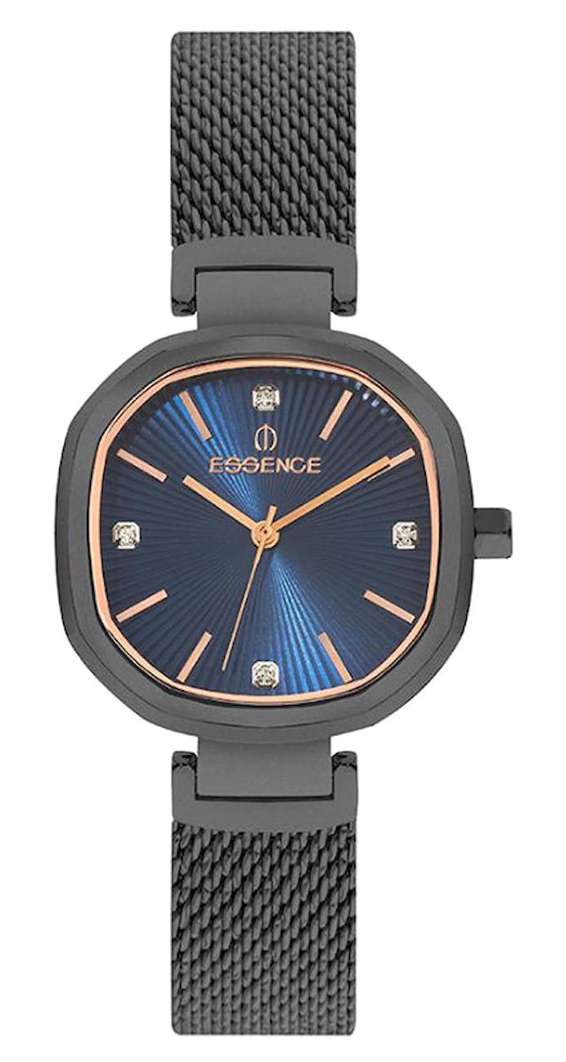 Essence D1129.690 33 mm Siyah Hasır Kordon Analog Kadın Kol Saati