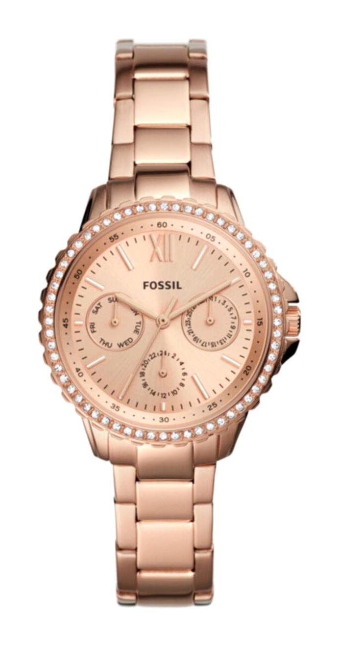 Fossil FES4782 36 mm Rose Gold Çelik Kordon Analog Kadın Kol Saati
