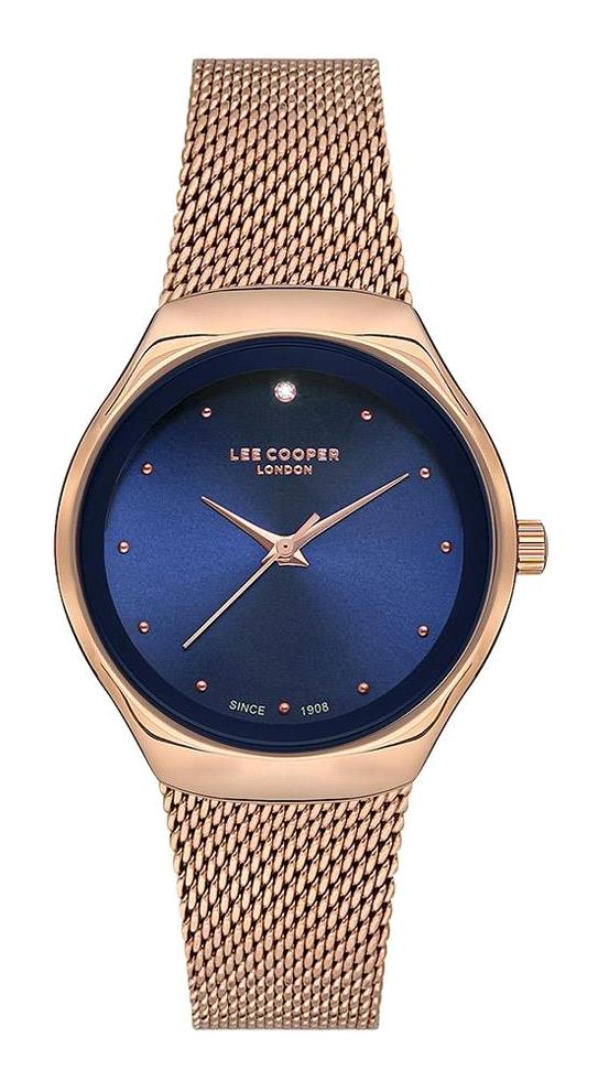 Lee Cooper LC07135.490 40 mm Rose Gold Metal Kordon Analog Kadın Kol Saati