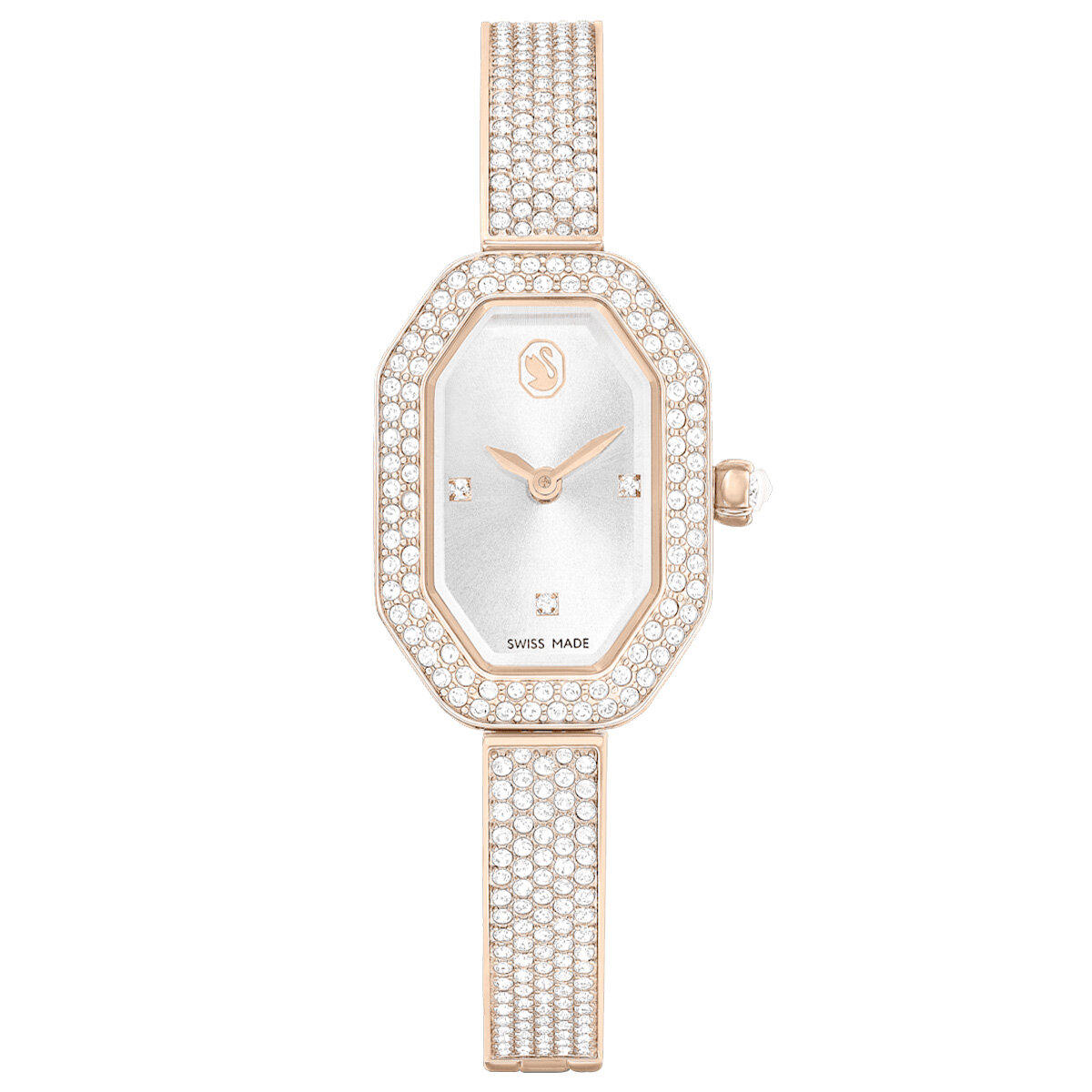 Swarovski SWR5672987 30 mm Gri Metal Kordon Analog Kadın Kol Saati