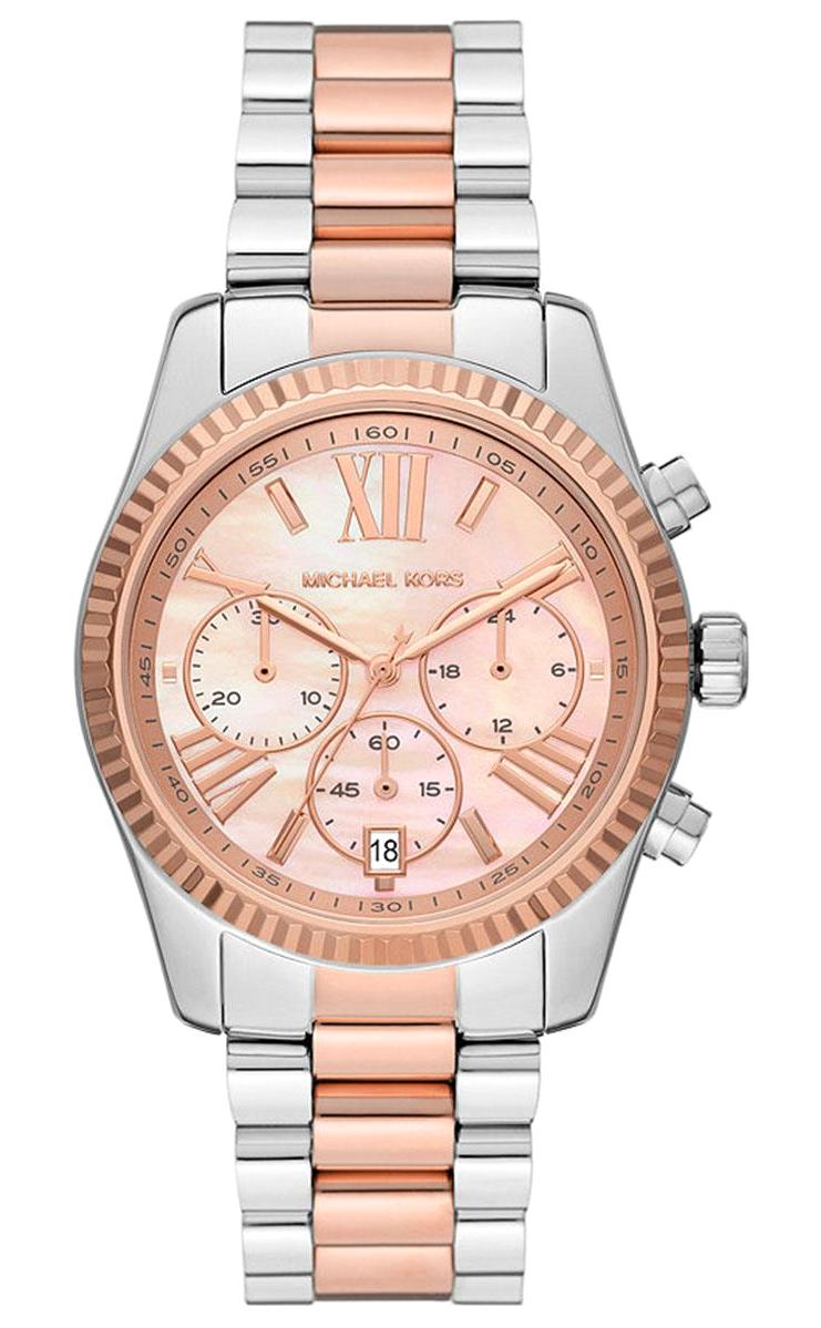 Michael Kors MK7219 Takvimli 38 mm Pembe Çelik Kordon Analog Kadın Kol Saati