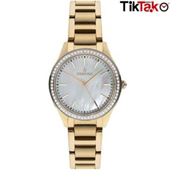 Essence ES6667FE.120 32 mm Altın Çelik Kordon Analog Kadın Kol Saati