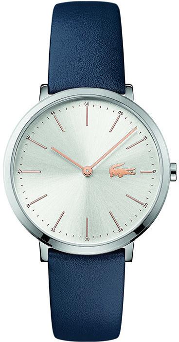 Lacoste LAC2000986 35 mm Mavi Deri Kordon Analog Kadın Kol Saati