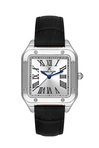 Daniel Klein DK101-DK.1.13599-1 30 mm Siyah Deri Kordon Analog Kadın Kol Saati