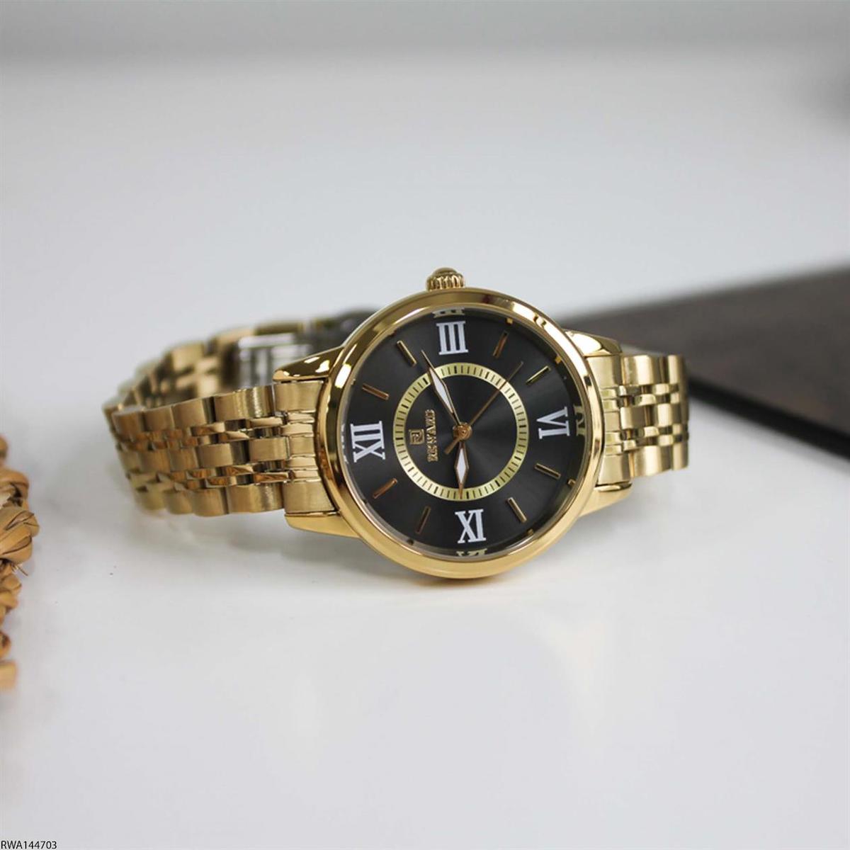 Reward RWA144703 34 mm Altın Çelik Kordon Analog Kadın Kol Saati