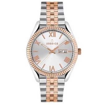 Essence ES6537ME.530 Takvimli 41 mm Gri-Rose Gold Çelik Kordon Analog Kadın Kol Saati