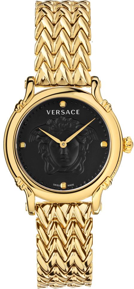 Versace VRSCVEPN00620 34 mm Altın Çelik Kordon Analog Kadın Kol Saati