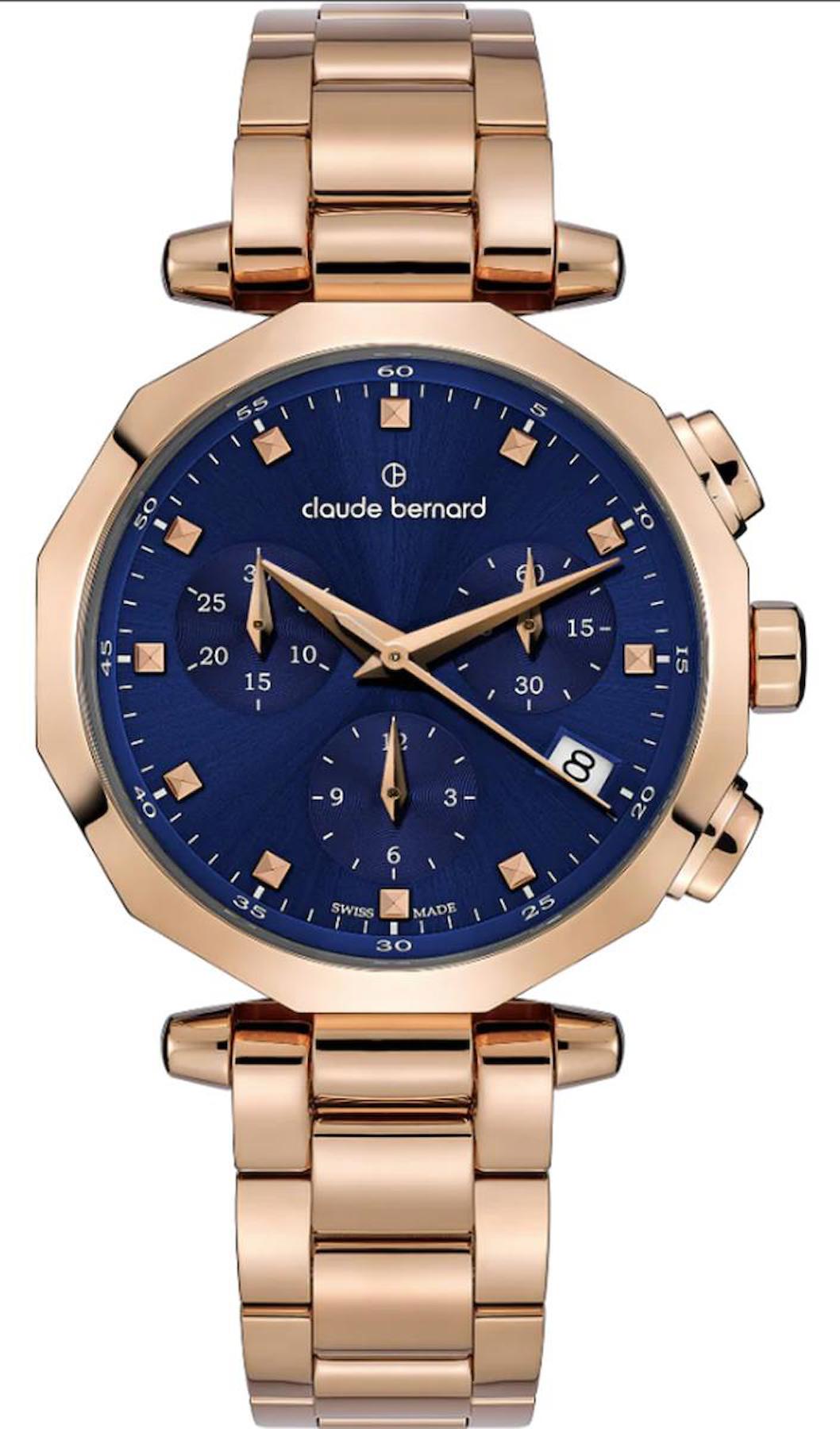 Claude Bernard CB.10251 35 mm Rose Gold Çelik Kordon Analog Kadın Kol Saati