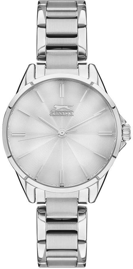 Slazenger SL.09.2023.3.01 36 mm Gri Çelik Kordon Analog Kadın Kol Saati