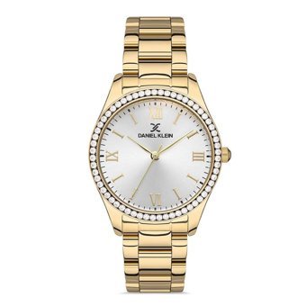 Daniel Klein DKE.1.10305.5 35 mm Altın Çelik Kordon Analog Kadın Kol Saati