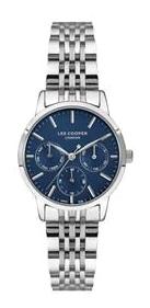 Lee Cooper LC07358.390 Takvimli 40 mm Gri Çelik Kordon Analog Kadın Kol Saati