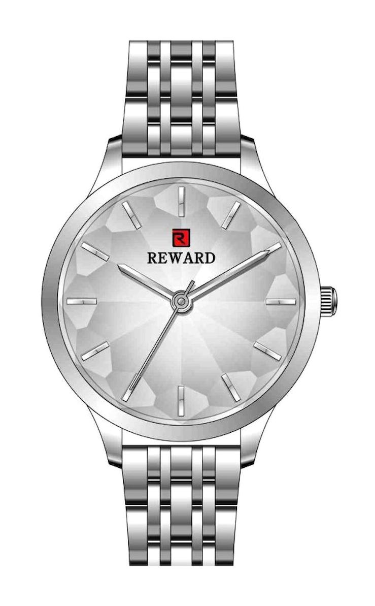 Reward RD21025L 35 mm Gri Çelik Kordon Analog Kadın Kol Saati