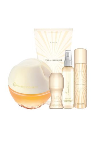 Avon Incandessence 5 Parça Kadın Parfüm Deodorant Seti EDP + Sprey Deodorant + Vücut Spreyi 100 ml + Vücut Kremi + Vücut Spreyi 75 ml + Roll On