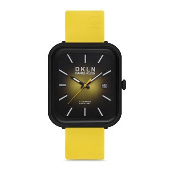 Daniel Klein DK.1.12717.7 39 mm Sarı Silikon Kordon Analog Kadın Kol Saati