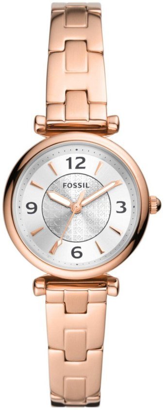 Fossil FES5202 28 mm Rose Gold Çelik Kordon Analog Kadın Kol Saati