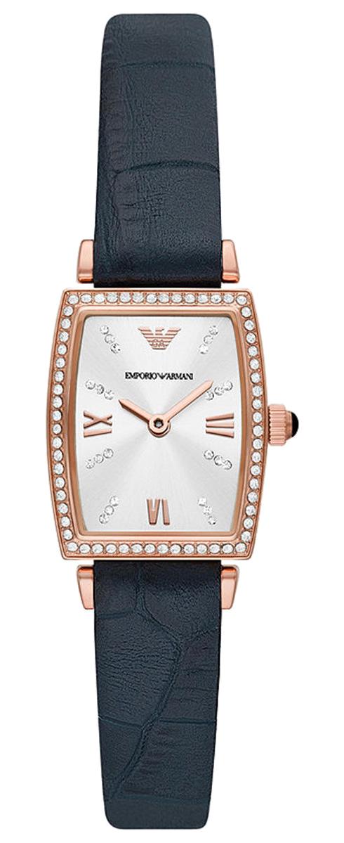 Emporio Armani AR11469 26 mm Mavi Deri Kordon Analog Kadın Kol Saati
