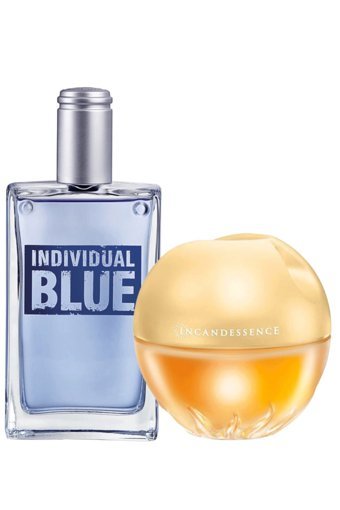 Avon Individual Blue İkili Erkek-Kadın Parfüm Seti EDP-EDT
