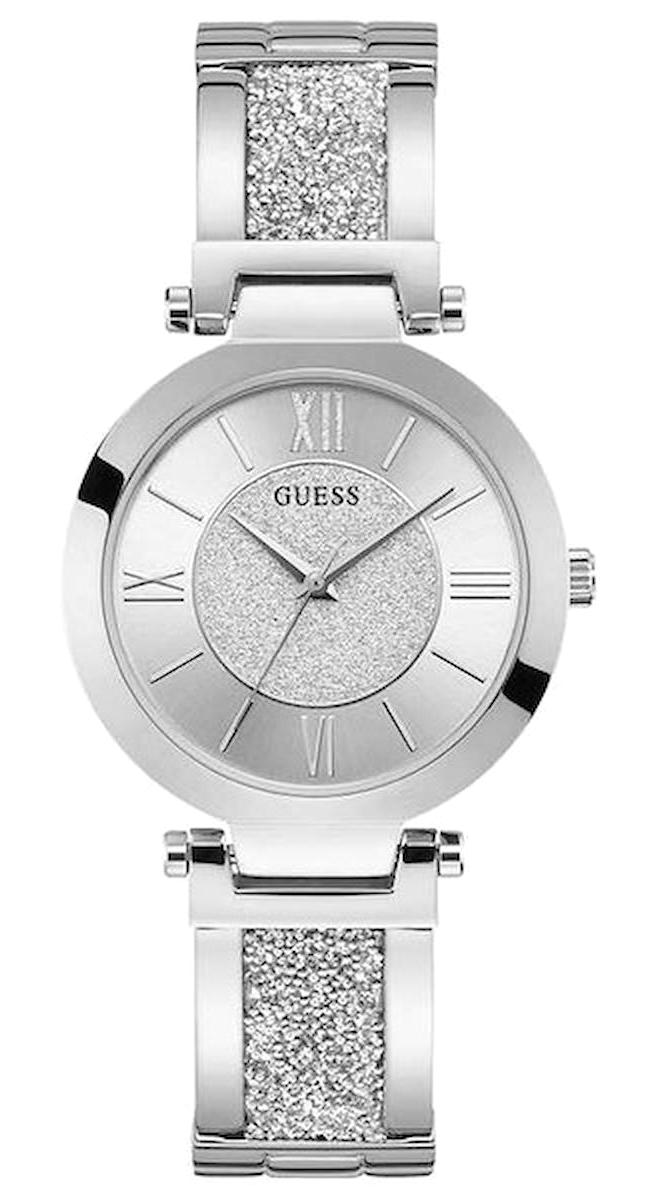 Guess GUW1288L1 36 mm Gri Çelik Kordon Analog Kadın Kol Saati