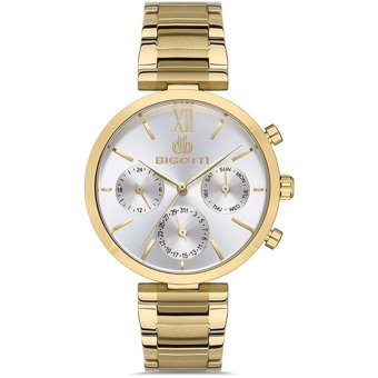 Bigotti BG.1.10396.3 37 mm Altın Çelik Kordon Analog Kadın Kol Saati