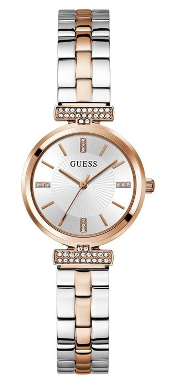 Guess GUGW0762L4 36 mm Gri-Rose Gold Çelik Kordon Analog Kadın Kol Saati