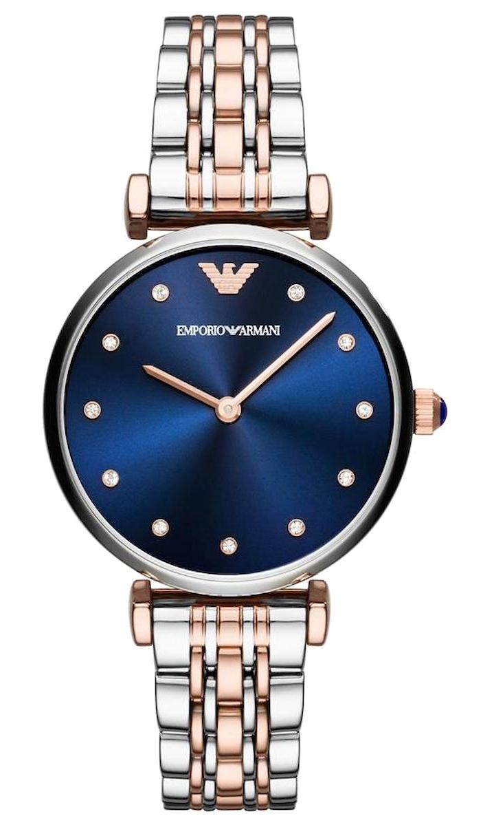 Emporio Armani AR11092 32 mm Gri Çelik Kordon Analog Kadın Kol Saati
