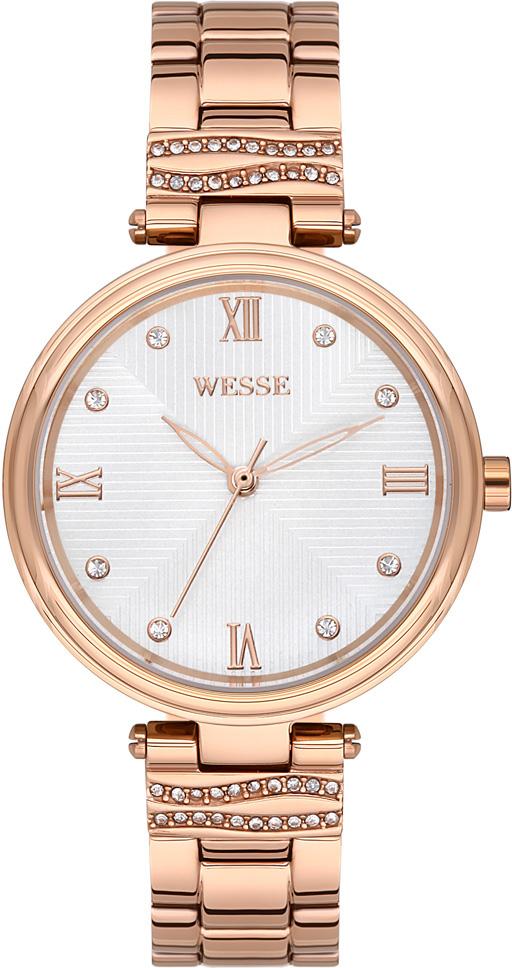 Wesse WWL301702 34 mm Rose Gold Çelik Kordon Analog Kadın Kol Saati