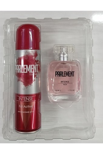parlament Intense İkili Erkek Parfüm Deodorant Seti EDT + Deodorant Intense Men 150 ml