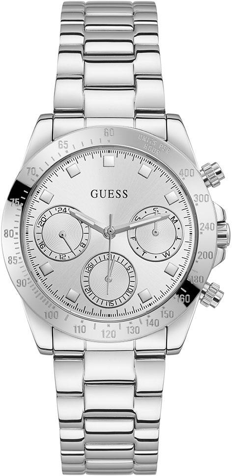 Guess GUGW0314L1 Takvimli 38 mm Gri Çelik Kordon Analog Kadın Kol Saati