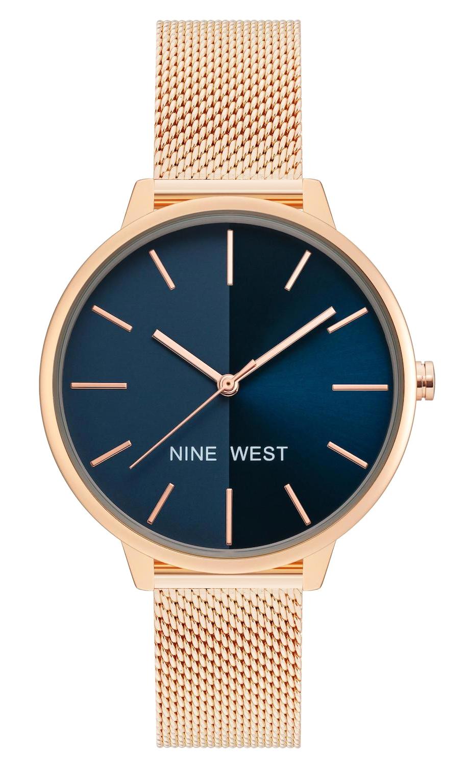 Nine West NW-1980NVRG 38 mm Rose Gold Hasır Kordon Analog Kadın Kol Saati