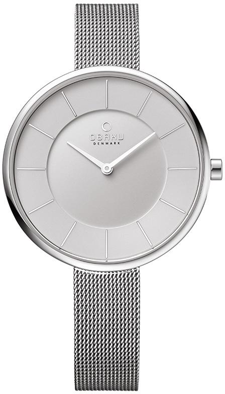 Obaku Denmark V185LXCIMC 38 mm Gri Çelik Kordon Analog Kadın Kol Saati