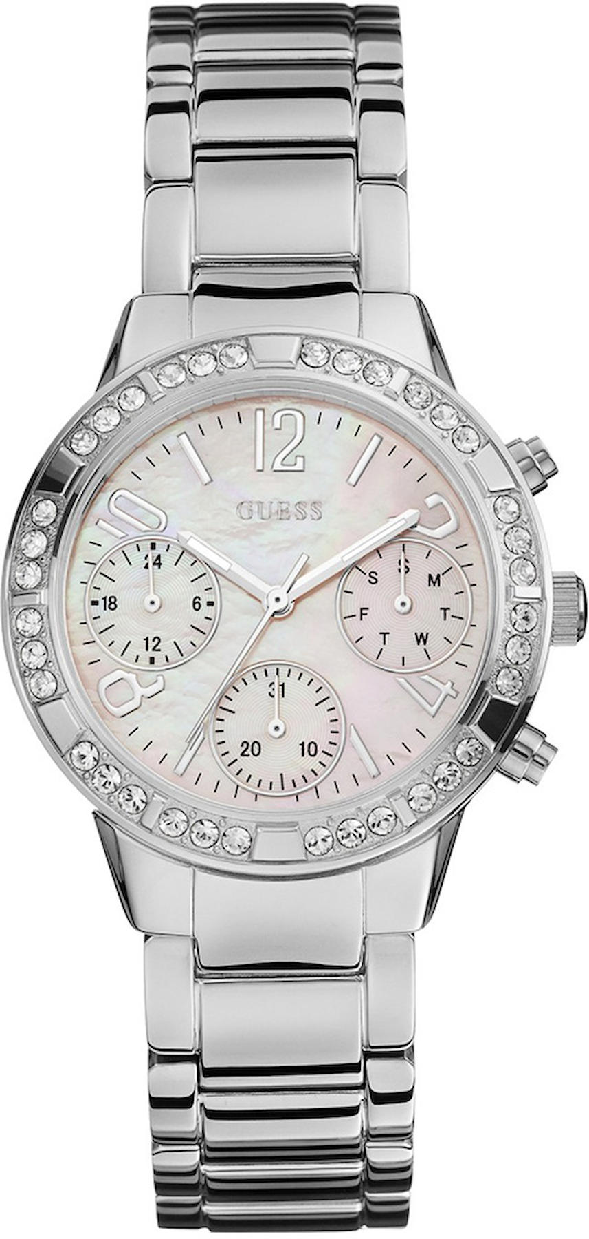 Guess GUW0546L1 36 mm Beyaz Çelik Kordon Analog Kadın Kol Saati