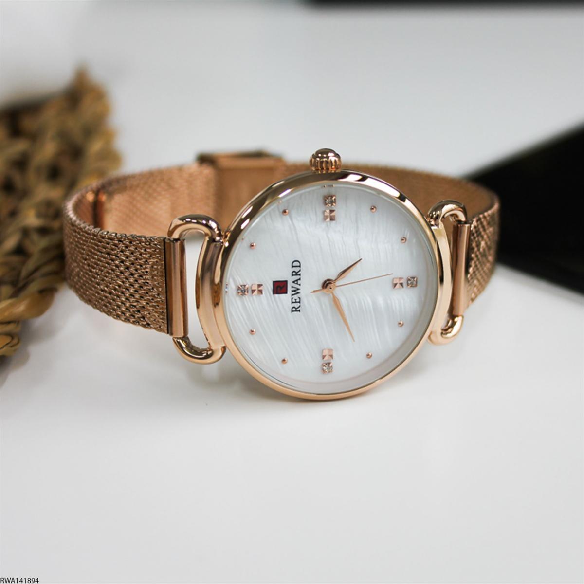 Reward RWA141894 33 mm Rose Gold Metal Kordon Analog Kadın Kol Saati
