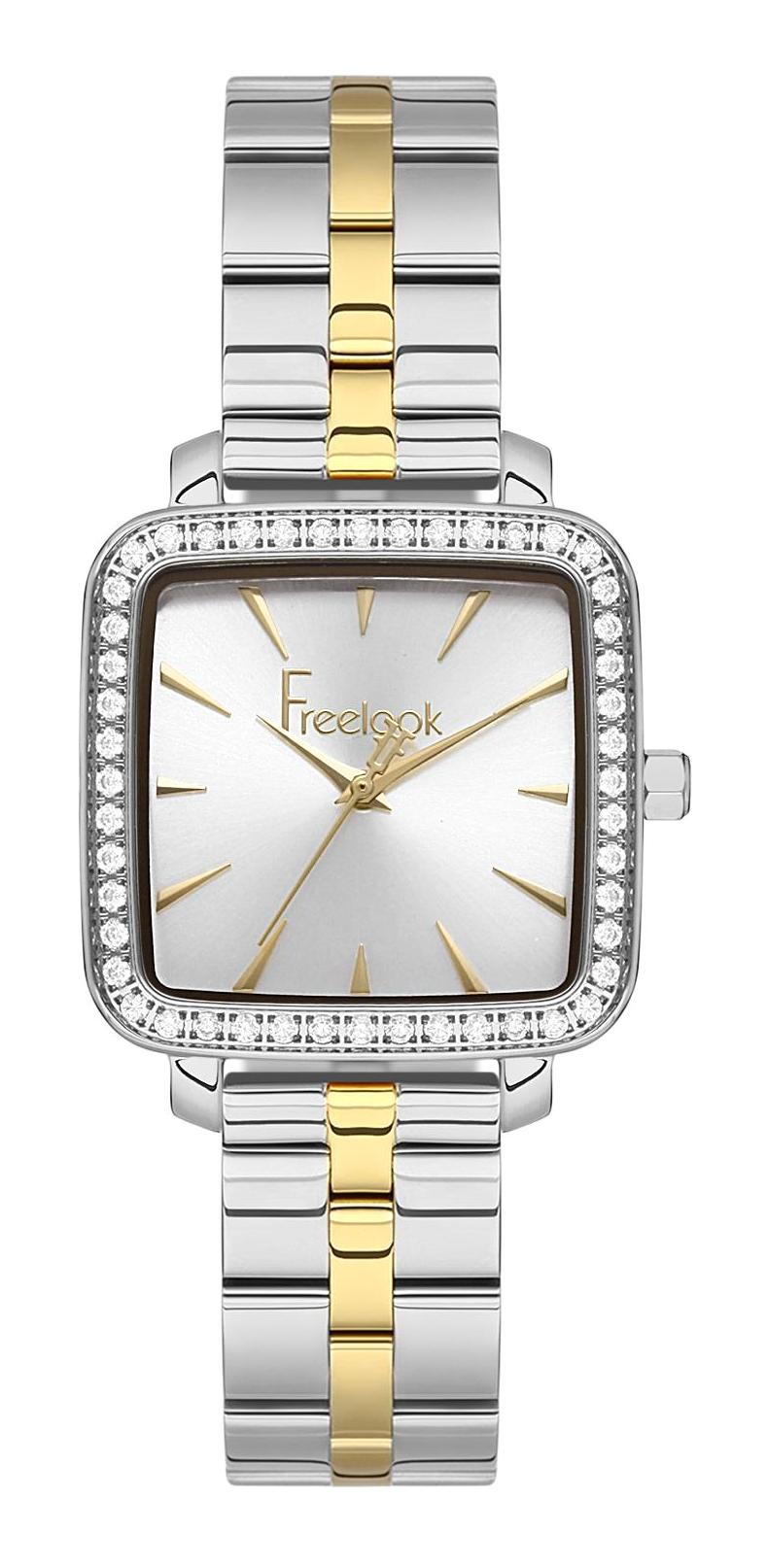 Freelook FL.1.10093.1 35 mm Çok Renkli Çelik Kordon Analog Kadın Kol Saati
