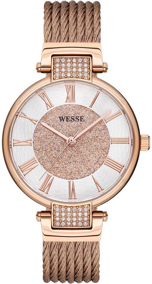 Wesse WWL302303 34 mm Rose Gold Çelik Kordon Analog Kadın Kol Saati