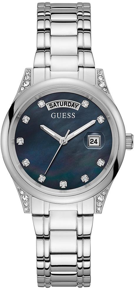 Guess GUGW0047L1 Takvimli 36 mm Gri Metal Kordon Analog Kadın Kol Saati