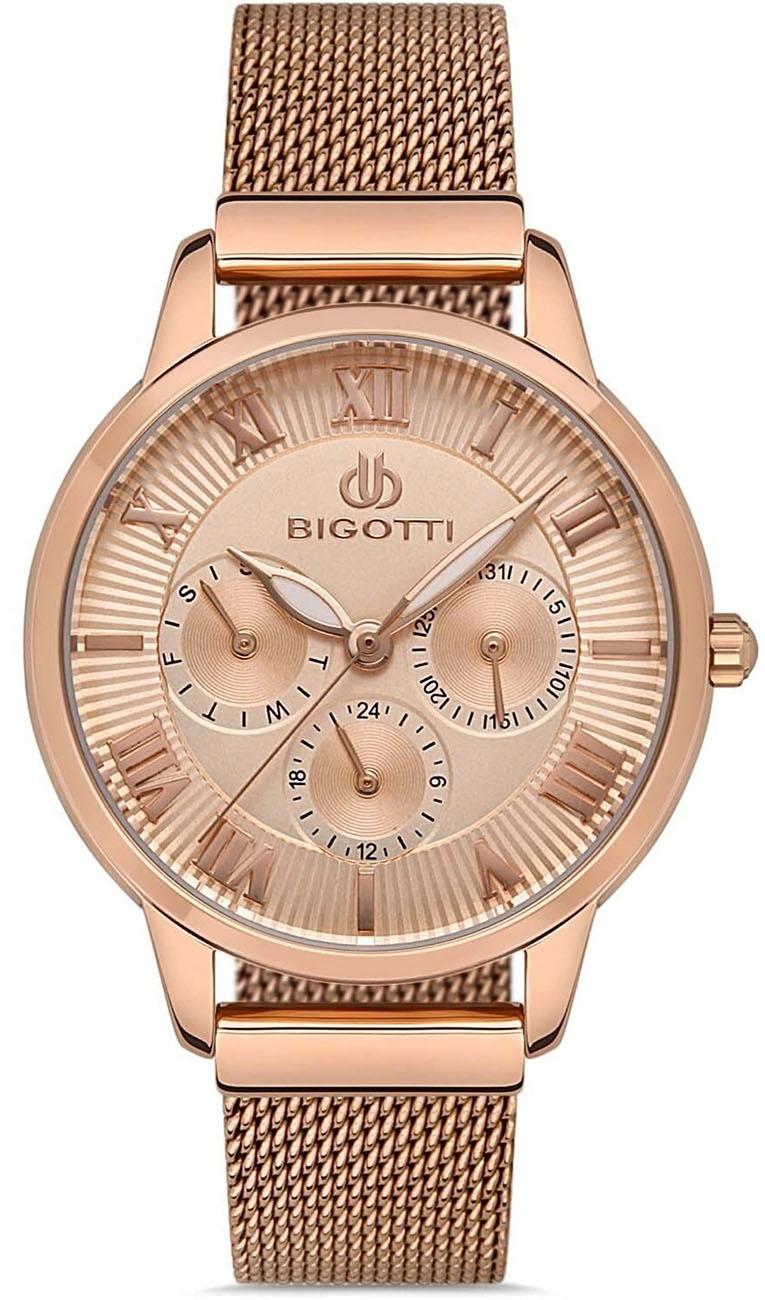 Bigotti BG.1.10367.2 36 mm Rose Gold Çelik Kordon Analog Kadın Kol Saati