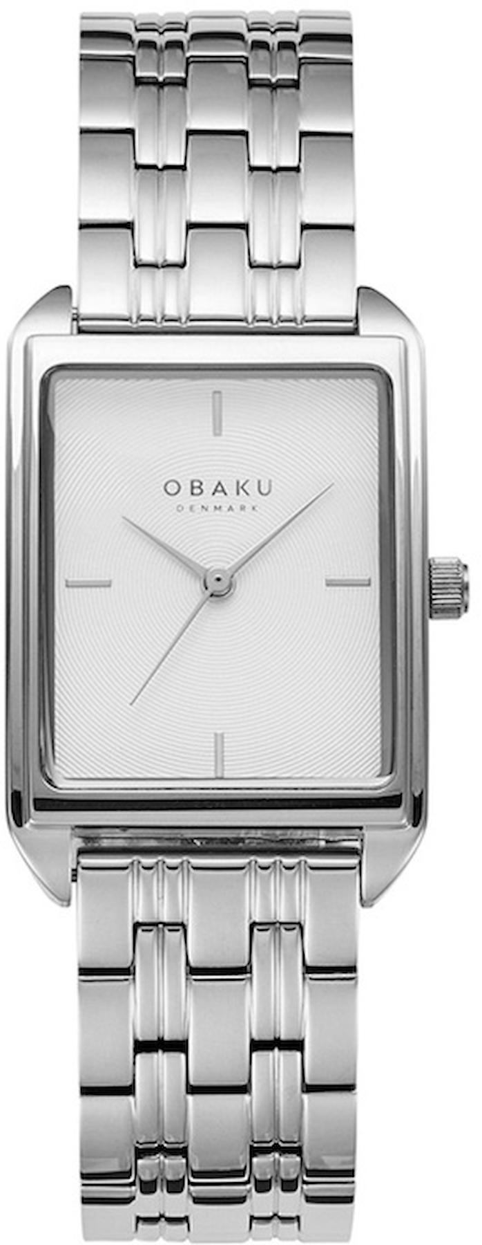 Obaku Denmark V293LXCISC 31 mm Gri Çelik Kordon Analog Kadın Kol Saati