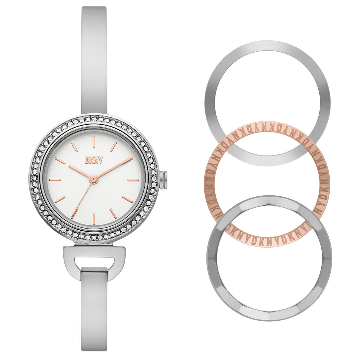 Dkny NY6675 28 mm Gri Çelik Kordon Analog Kadın Kol Saati