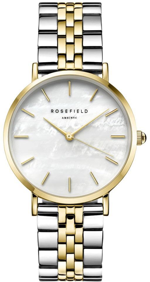 Rosefield UWDSSG.U30 33 mm Altın-Gri Çelik Kordon Analog Kadın Kol Saati