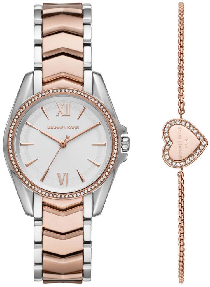 M&K MK1023 40 mm Rose Gold Çelik Kordon Analog Kadın Kol Saati
