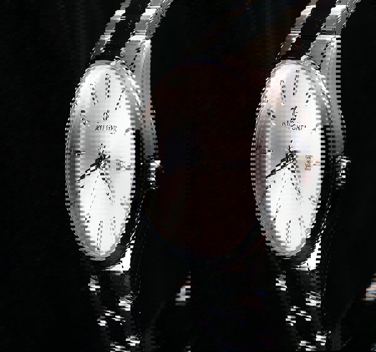 David Guner DG-8180LA-A1 32 mm Gri Çelik Kordon Analog Kadın Kol Saati