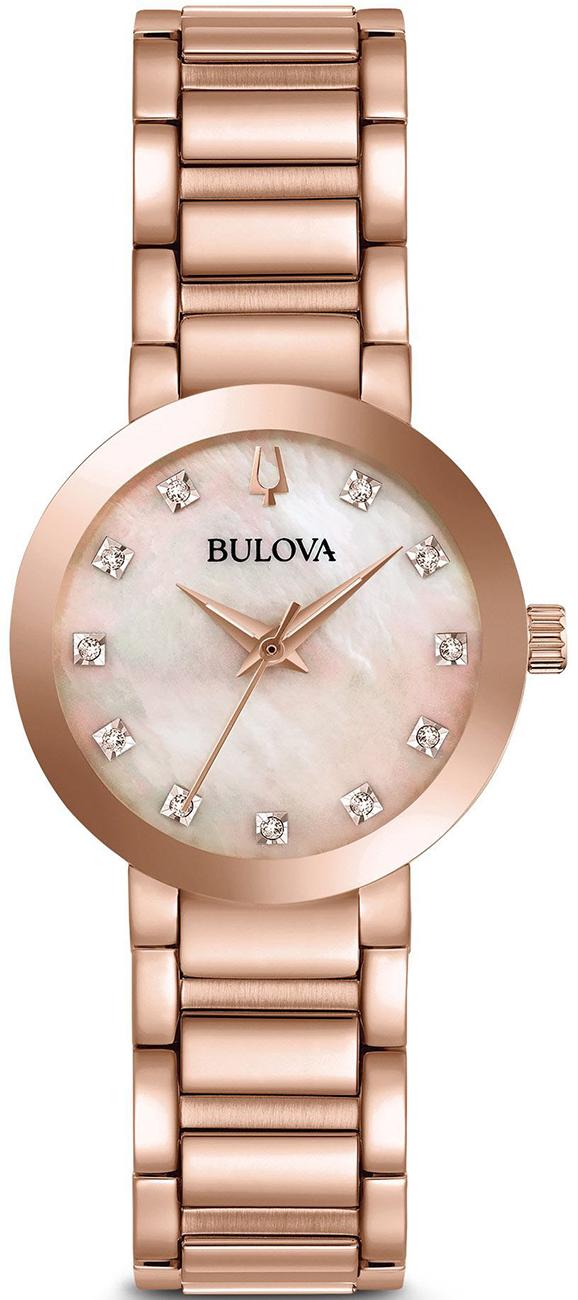 Bulova 97P132 30 mm Rose Gold Çelik Kordon Analog Kadın Kol Saati