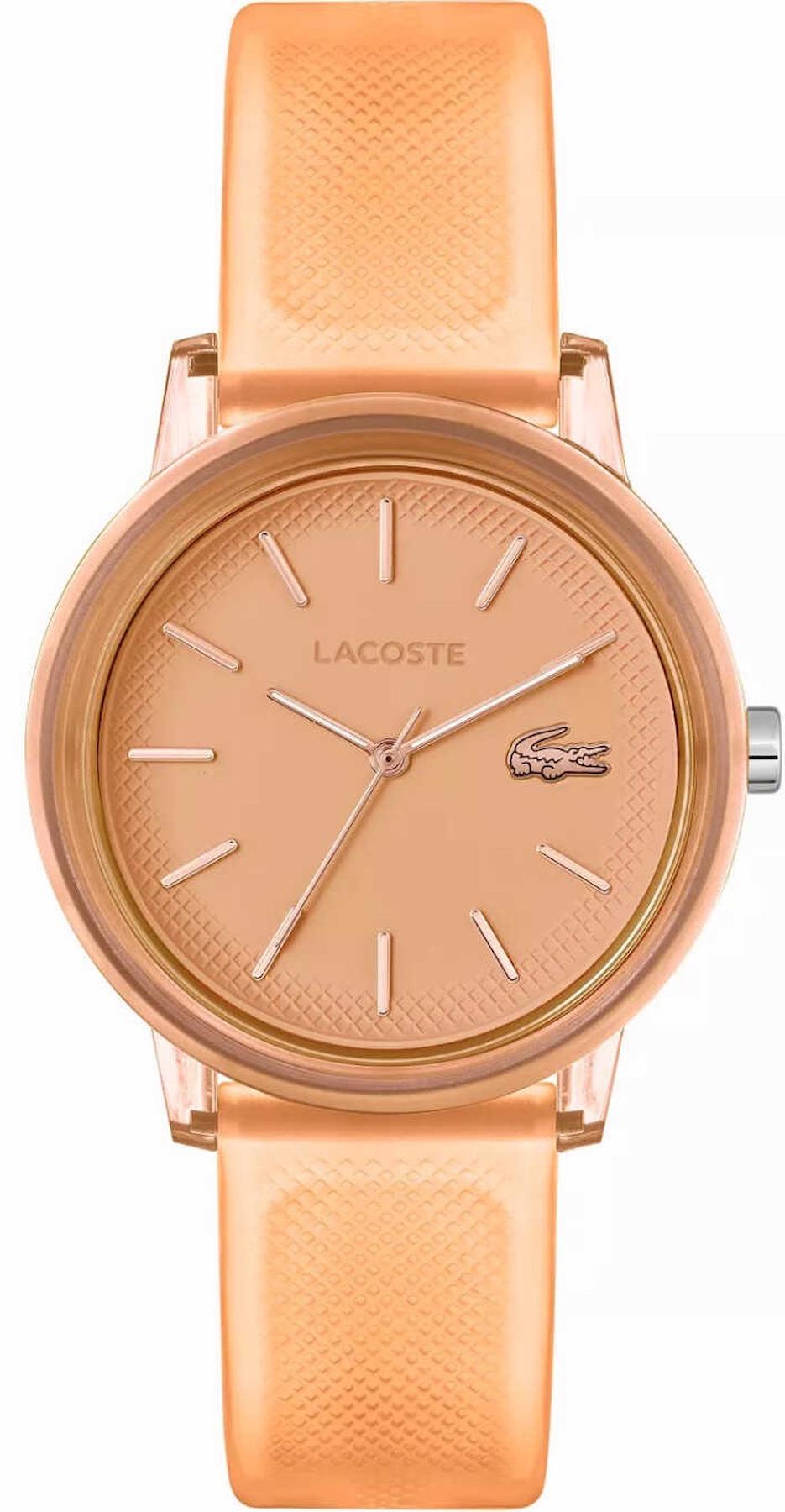 Lacoste LAC2001361 36 mm Turuncu Plastik Kordon Analog Kadın Kol Saati