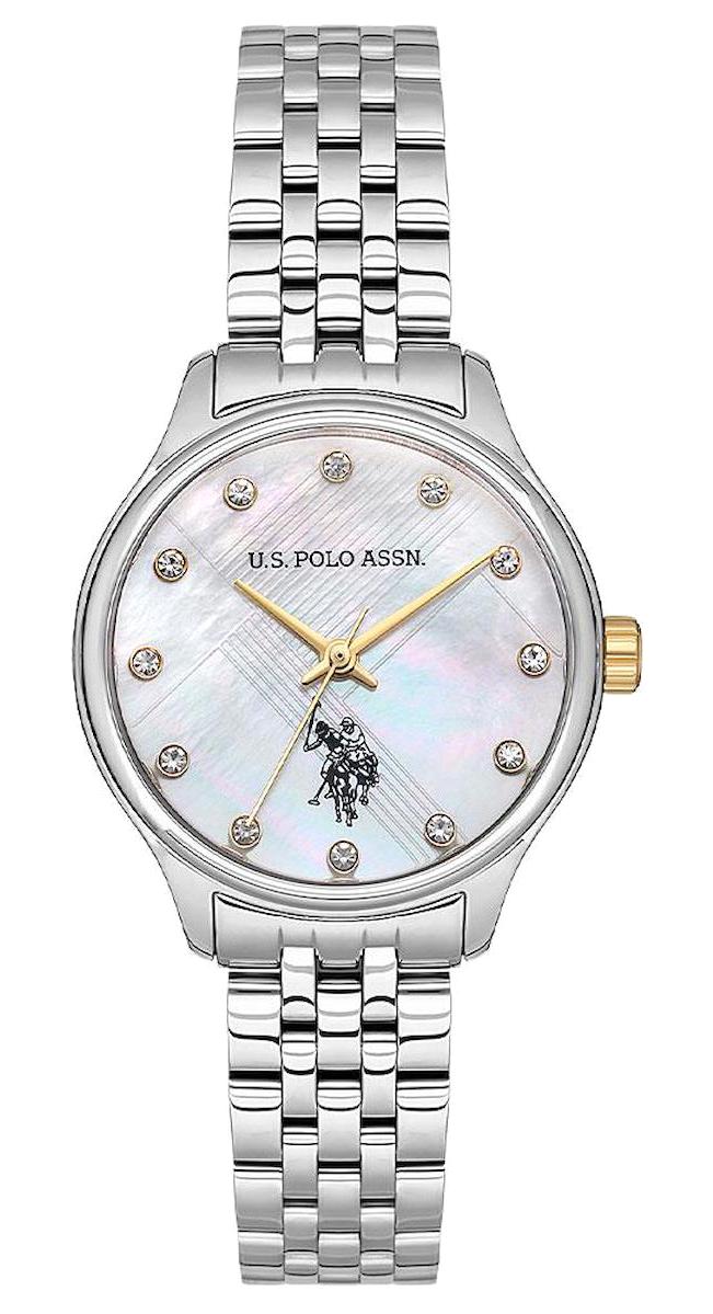 U.S. Polo Assn USPA2071-01 32 mm Gri Metal Kordon Analog Kadın Kol Saati