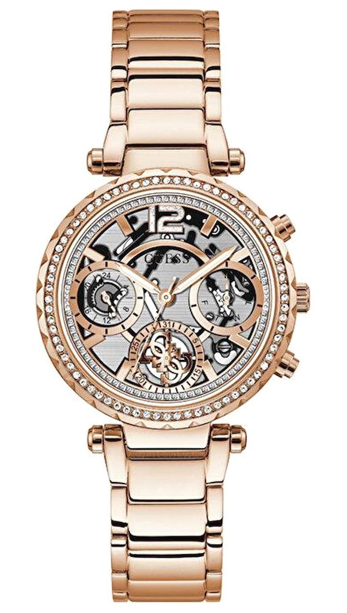 Guess GUGW0403L3 Takvimli 38 mm Rose Gold Çelik Kordon Analog Kadın Kol Saati
