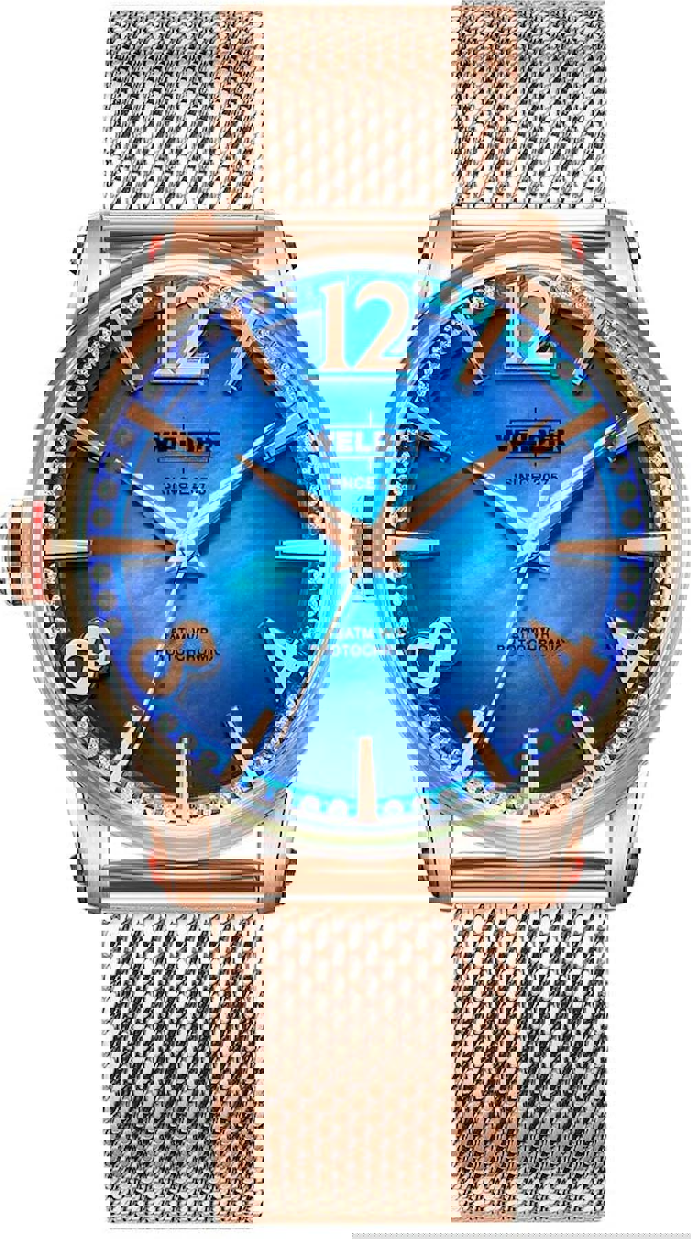 Welder Watch WRN2001 36 mm Rose Gold Çelik Kordon Analog Kadın Kol Saati