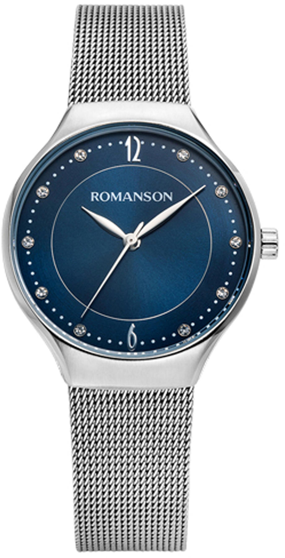 Romanson TM9A18LLWWA42W 36 mm Gri Çelik Kordon Analog Kadın Kol Saati