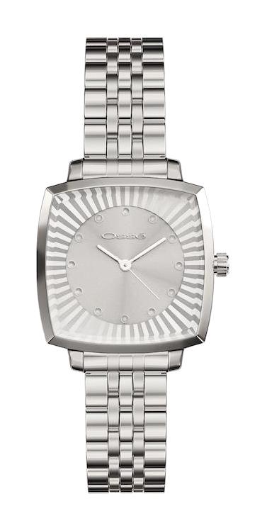 Osse OSW10139 30 mm Gri Çelik Kordon Analog Kadın Kol Saati