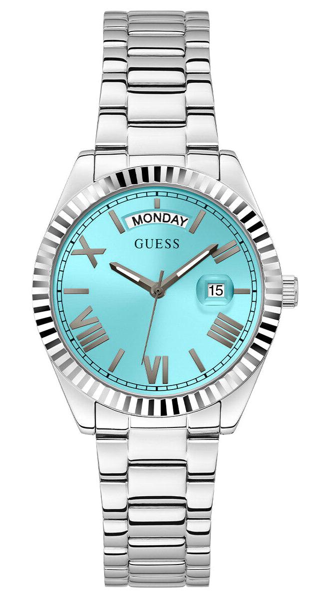 Guess GUGW0308L4 Takvimli 36 mm Gri Çelik Kordon Analog Kadın Kol Saati